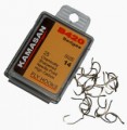 Special loop bend, high carbon light wire, sight-up eye, ideal for roe bags and single eggs.

Available in packs of 25 and boxes of 1000.  Sizes 8 - 16.

Chemically Sharpened

Needle Point

High Carbon